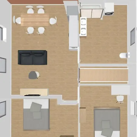 L'ibiza - Homy Apartment